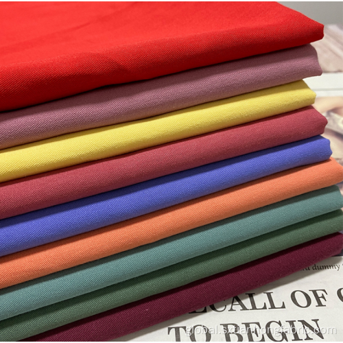 Breathable Cotton Slant Fabrics Slant Clothes Polyester Fiber Dupion Fabric Factory